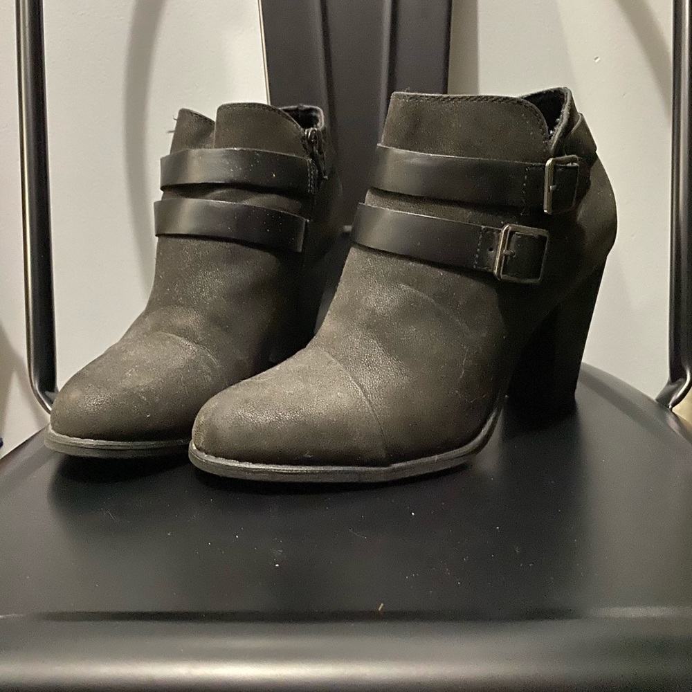 Lauren Conrad black booties